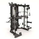 G12™ Compact All-In-One Trainer - Polia Dupla (90,5 kg), Smith Machine, Multipower, Rack e Prensa de Pernas - Versão Compacta